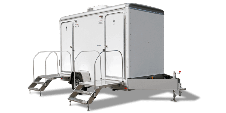 Luxury Restroom Trailer Rentals Lexington NC